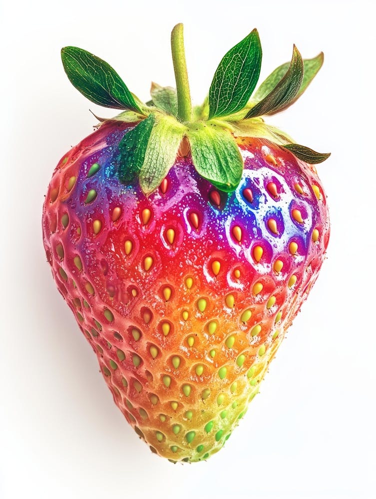 Rainbow Strawberry 4