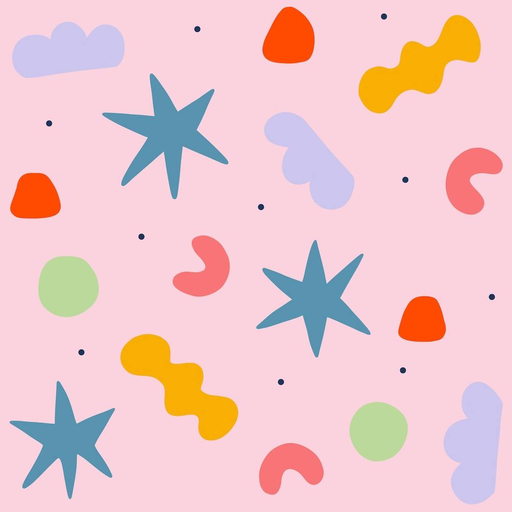 Lavender Stars Square