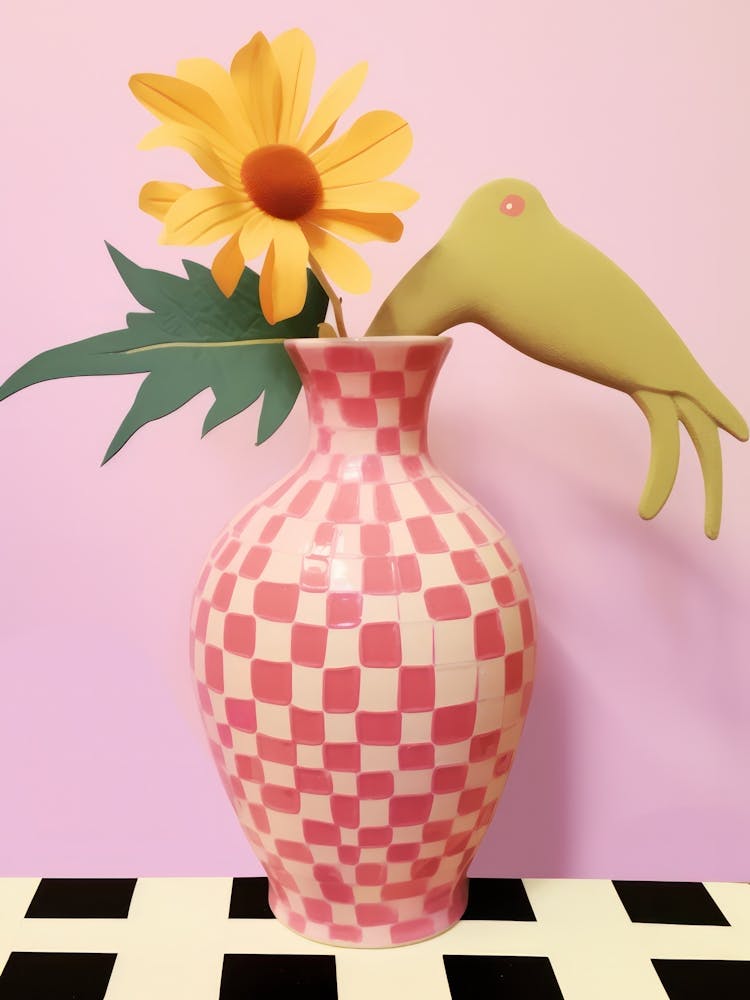 Bird Of Paradise Flower Vase 3