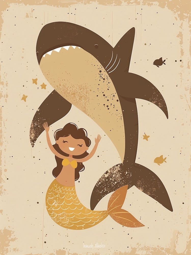 Shark & Mermaid Mustard