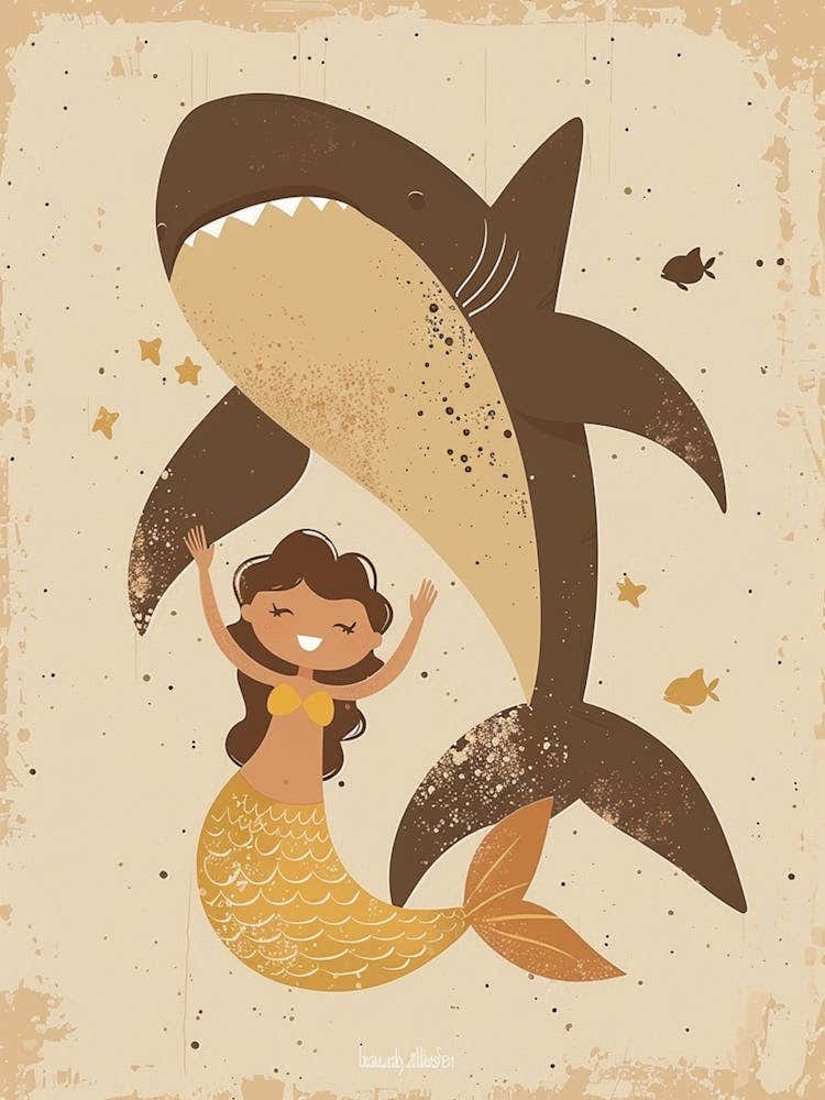 Shark & Mermaid Mustard