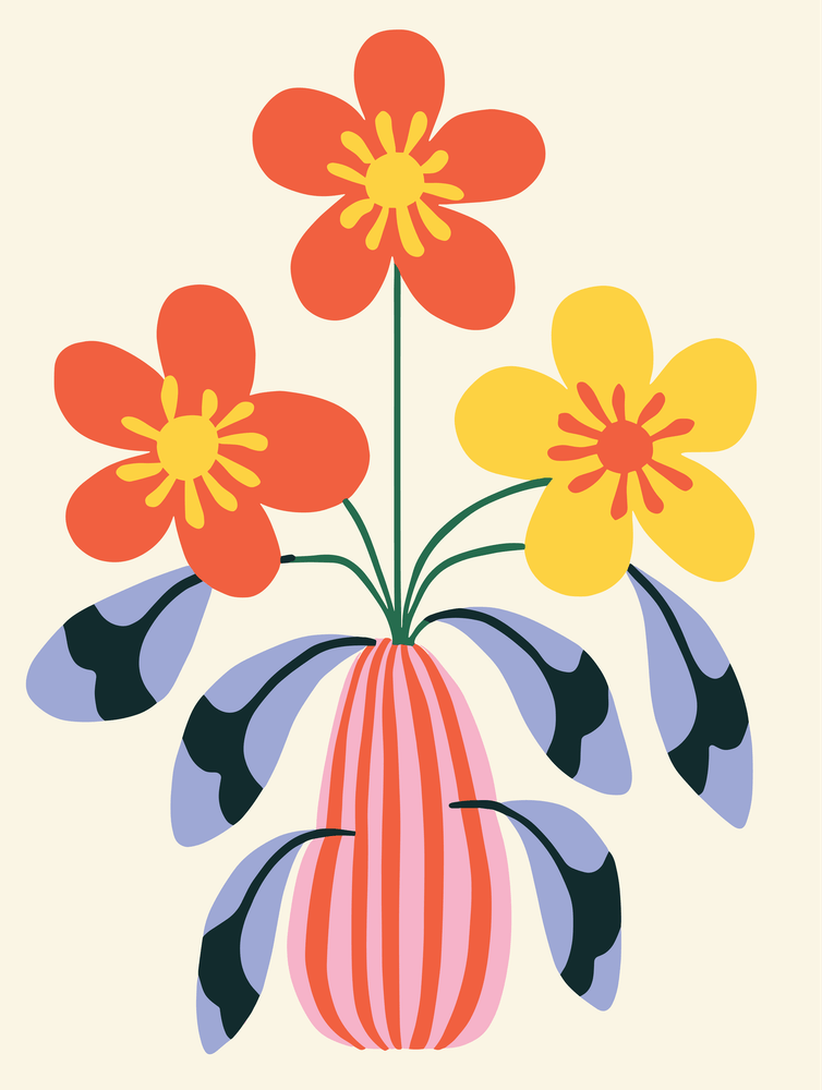 Flowers In A Vase 14