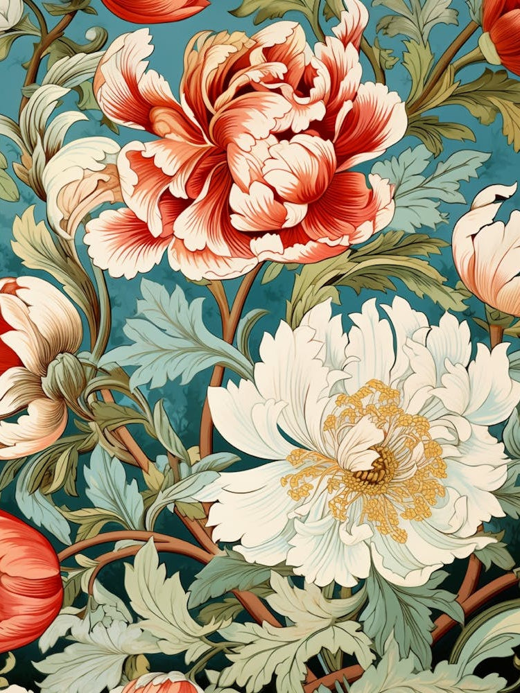 Victorian Peonies
