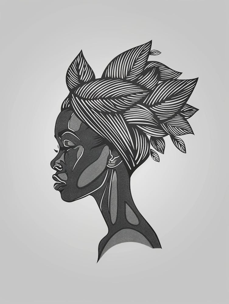 Portrait Of African Woman 78