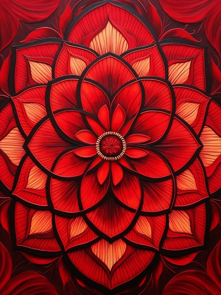 Symmetrical Mandalas Geometric Illustration 3