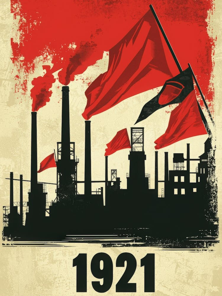 Aihrgdesign A Vintage Political Poster Marking The Formation 8