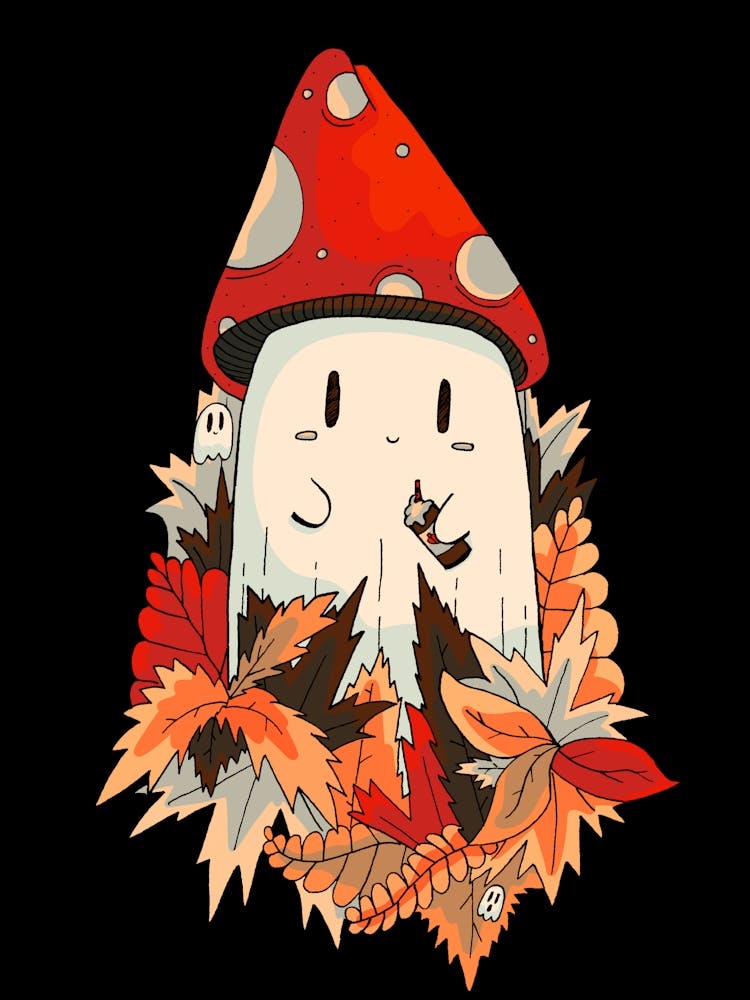 Happy Coffee Mushroom