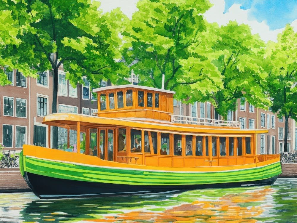 Amsterdam Canal Boat 2