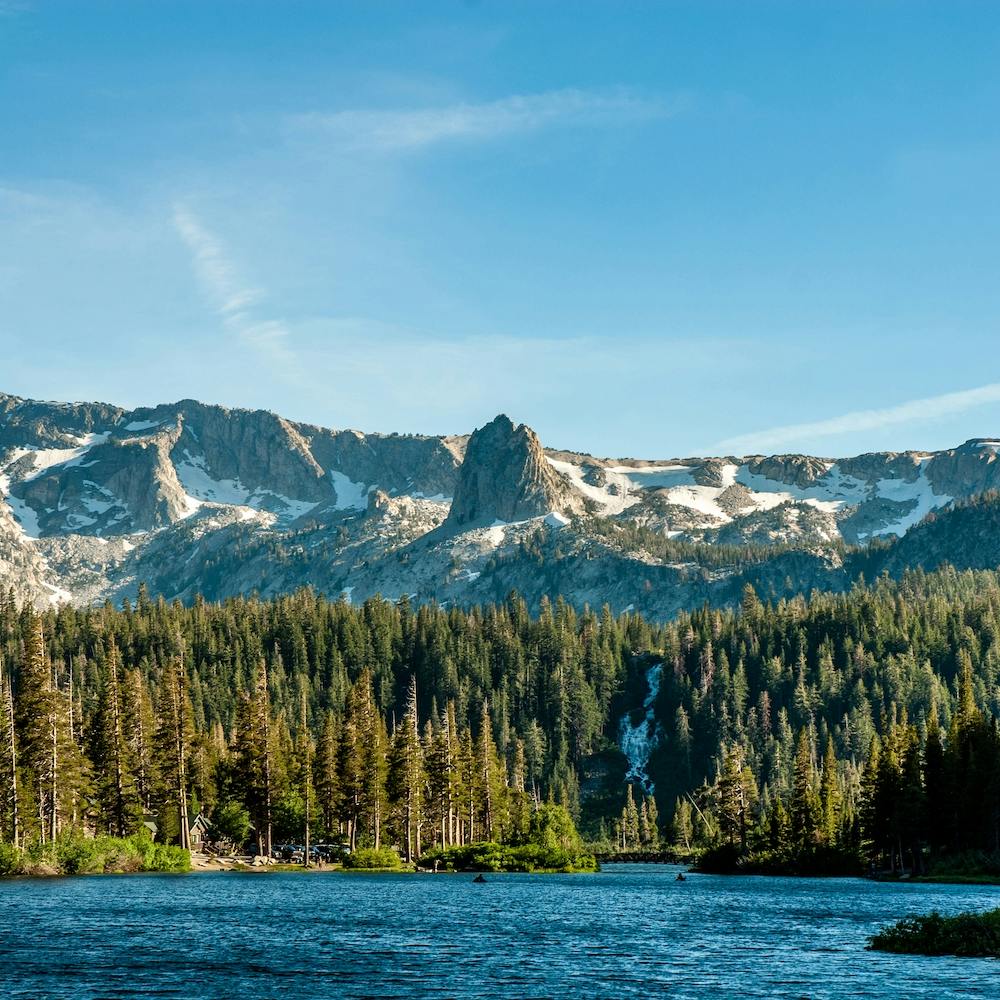 Crystal Crag From Twin Lakes Square