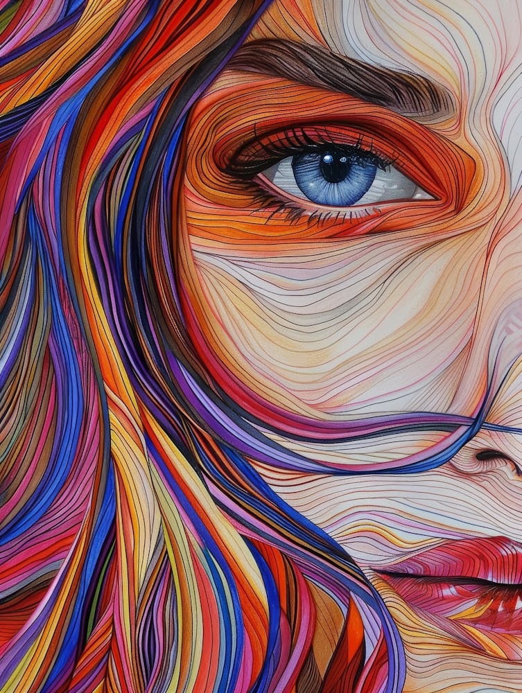 Abstract Of A Woman 79