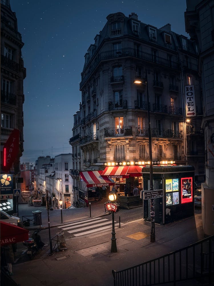 Paris Bei Nacht