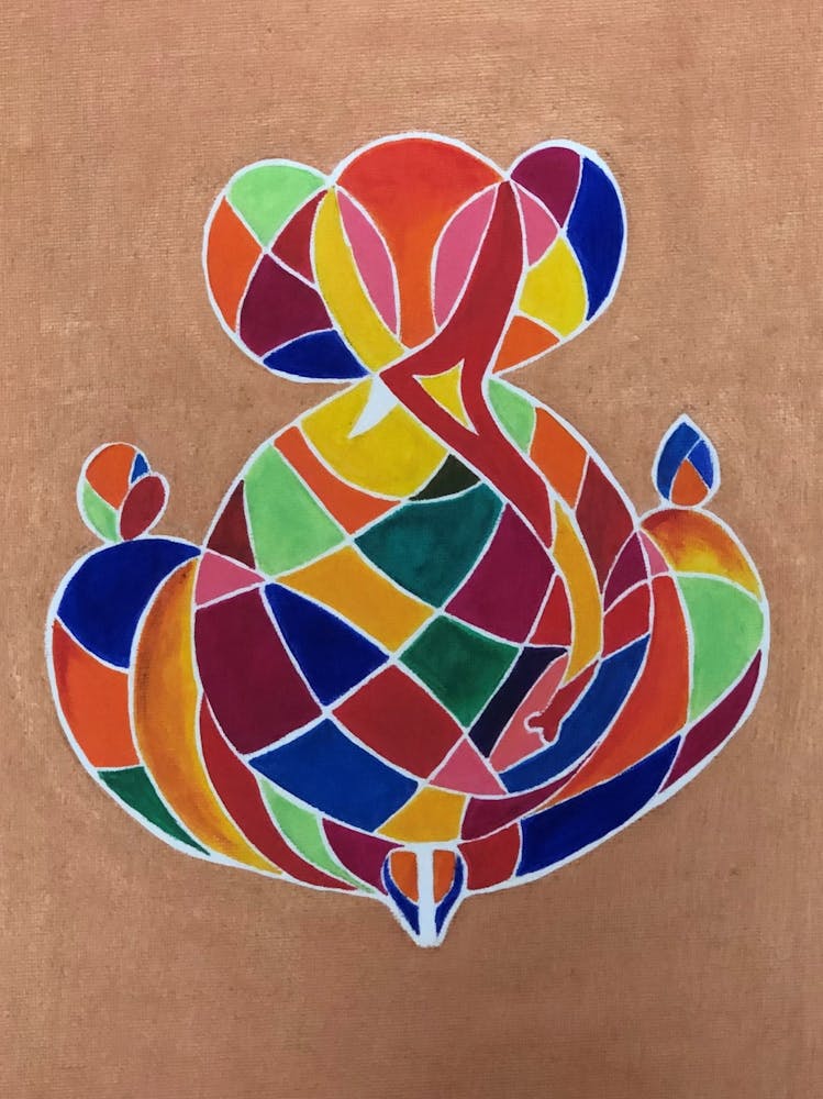 Golden Ganesha by DollyJ