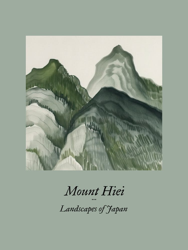 Landscapes Of Japan Mount Hiei 60