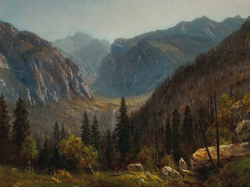 The American Rockies, Albert Bierstadt