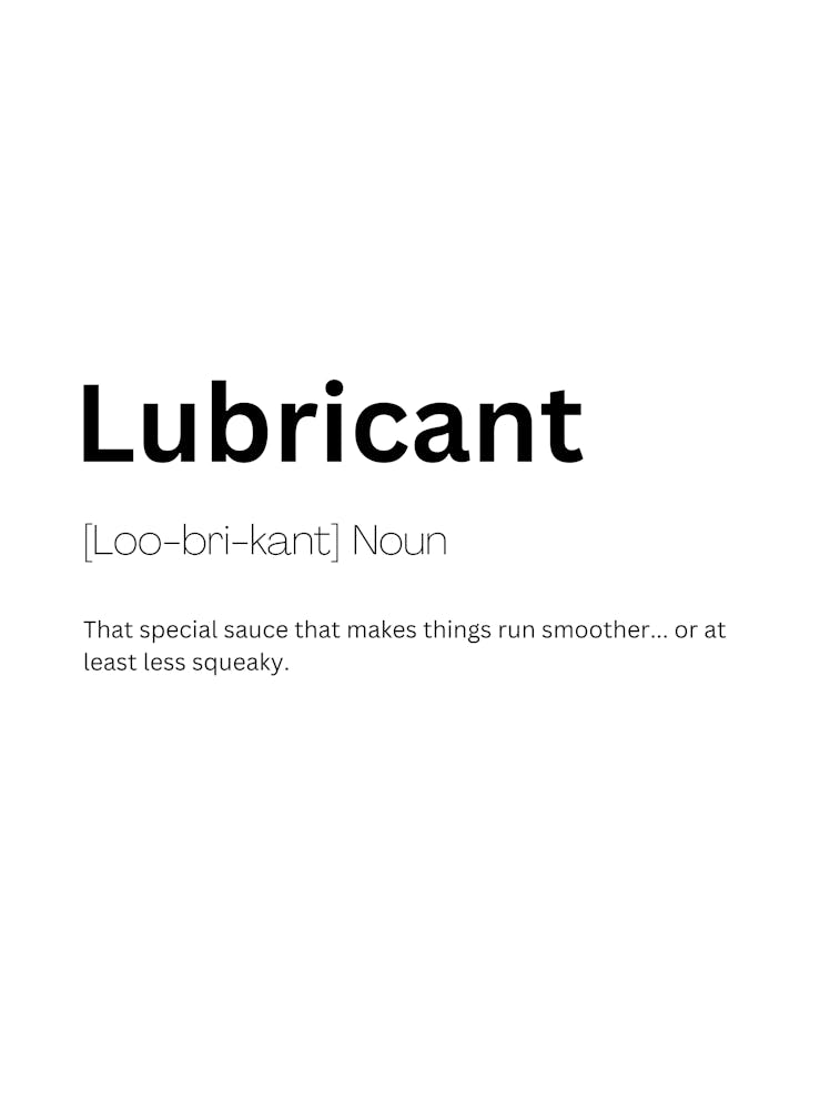 Lubricant Definition Meaning