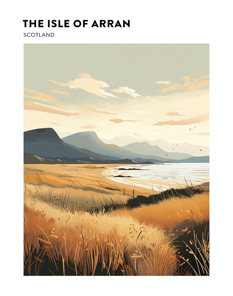The Isle Of Arran Scotland 3 Hiking Trail Landscape Poster