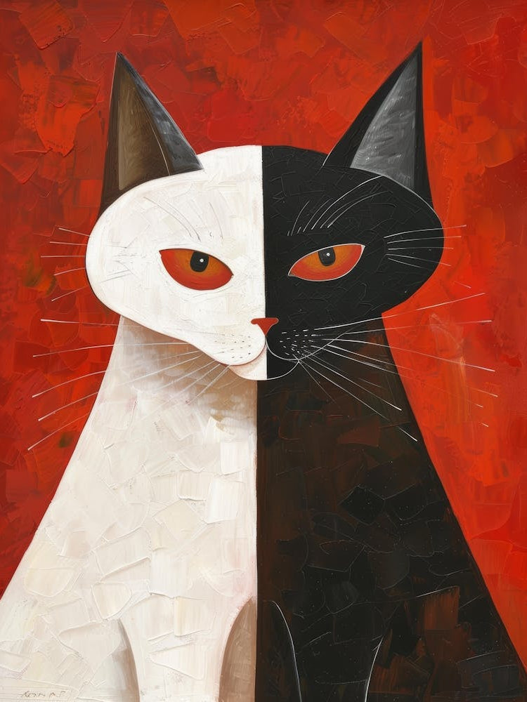 Black And White Cats 10