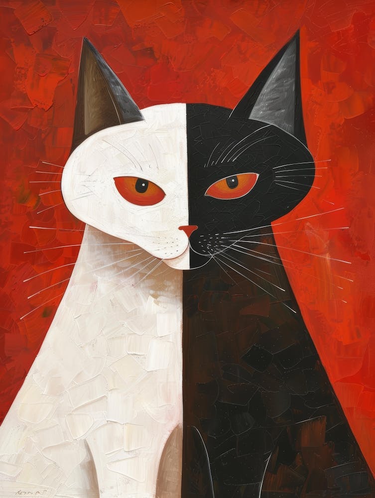 Black And White Cats 10