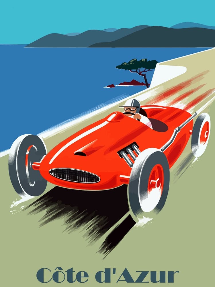 French Riviera, Old Timer Race Car