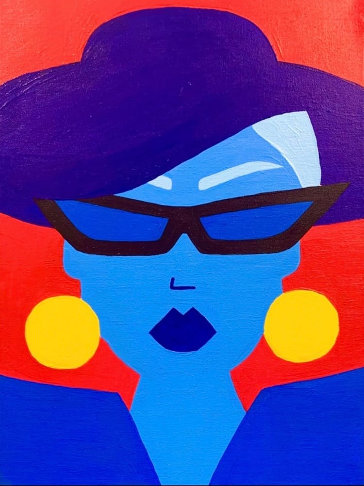 Woman In A Hat