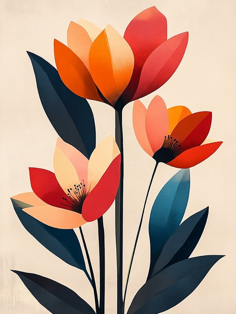 Abstract Flowers 35