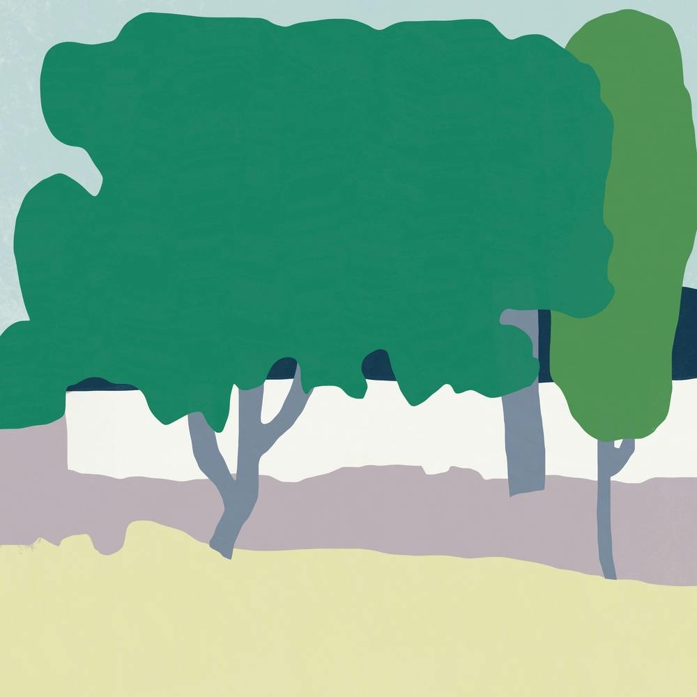 Trees In A Field