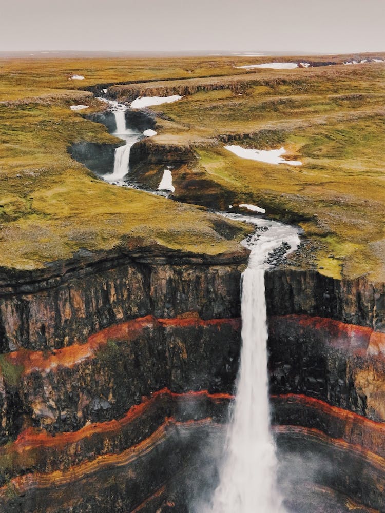Haifoss Waterfall Iceland