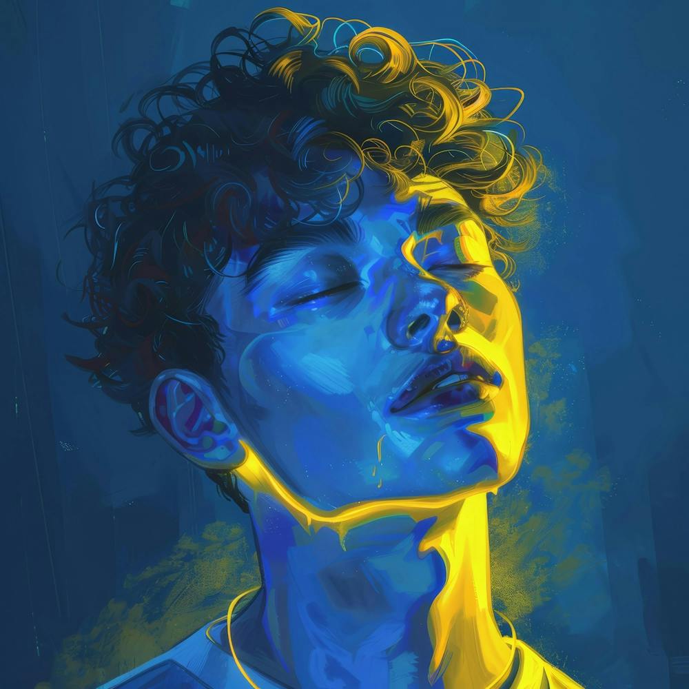 Boy With Blue Eyes 1