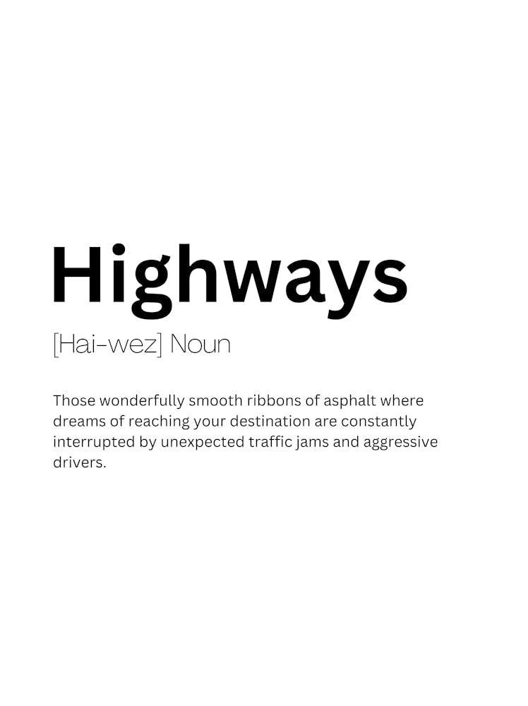 Highways Definition Meaning