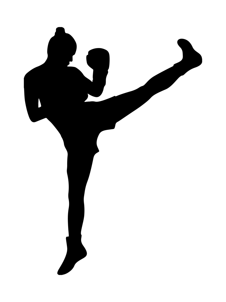 Kickbox Male Martial Artist