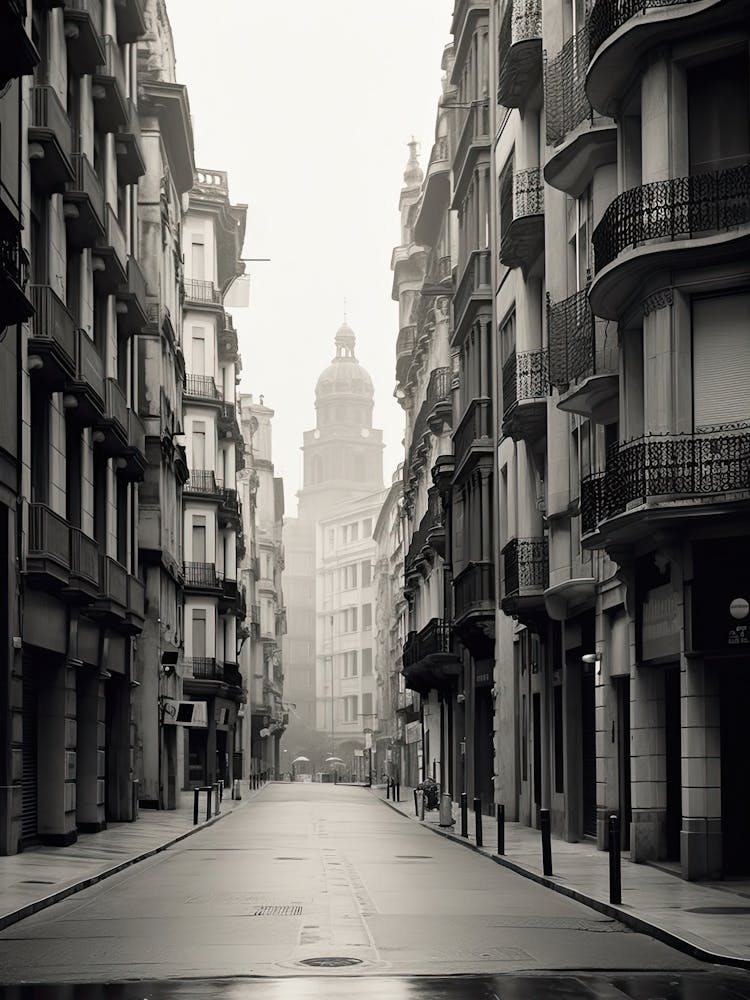 Santander, Spain, Spain, Black And White Photography 1