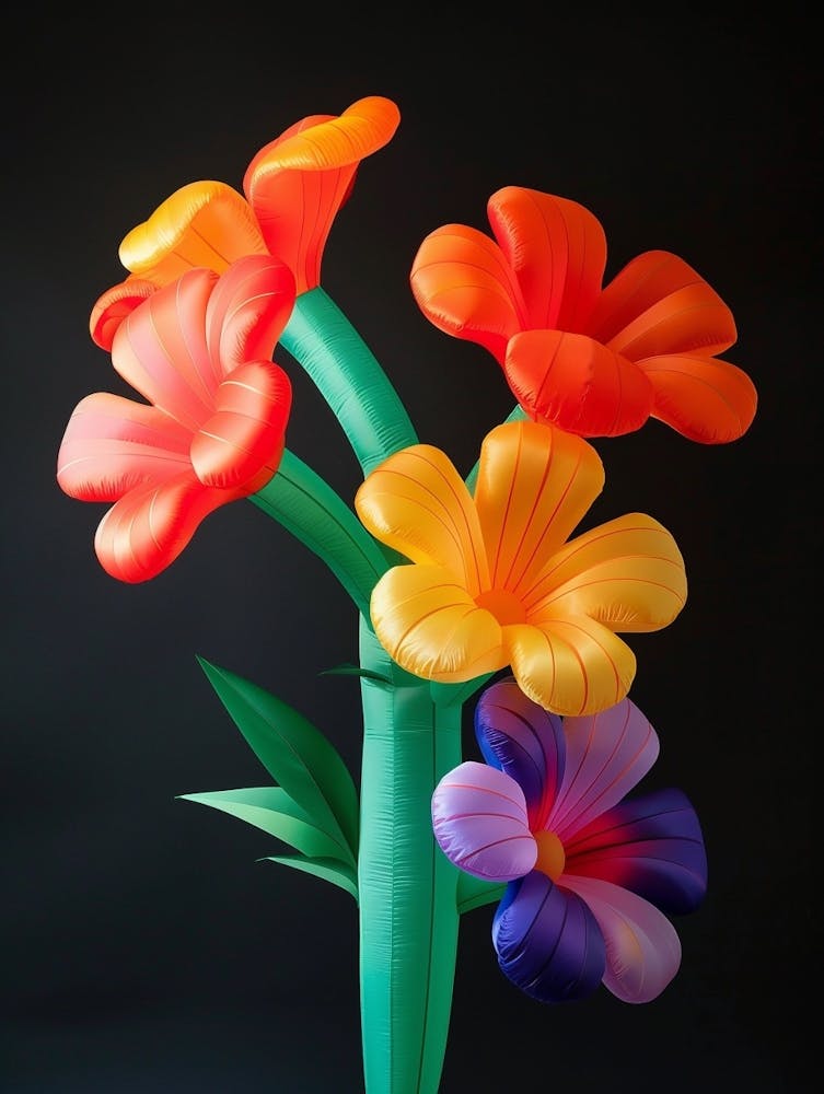 Helle aufblasbare Blumen Ringelblume 1