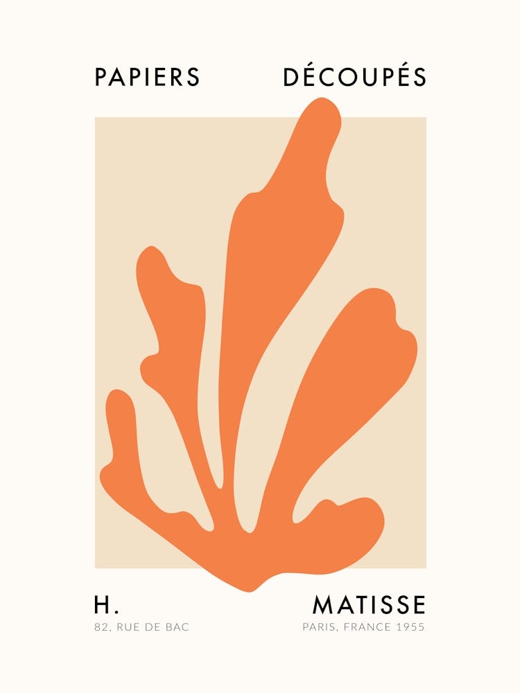 Matisse Papiers Orange