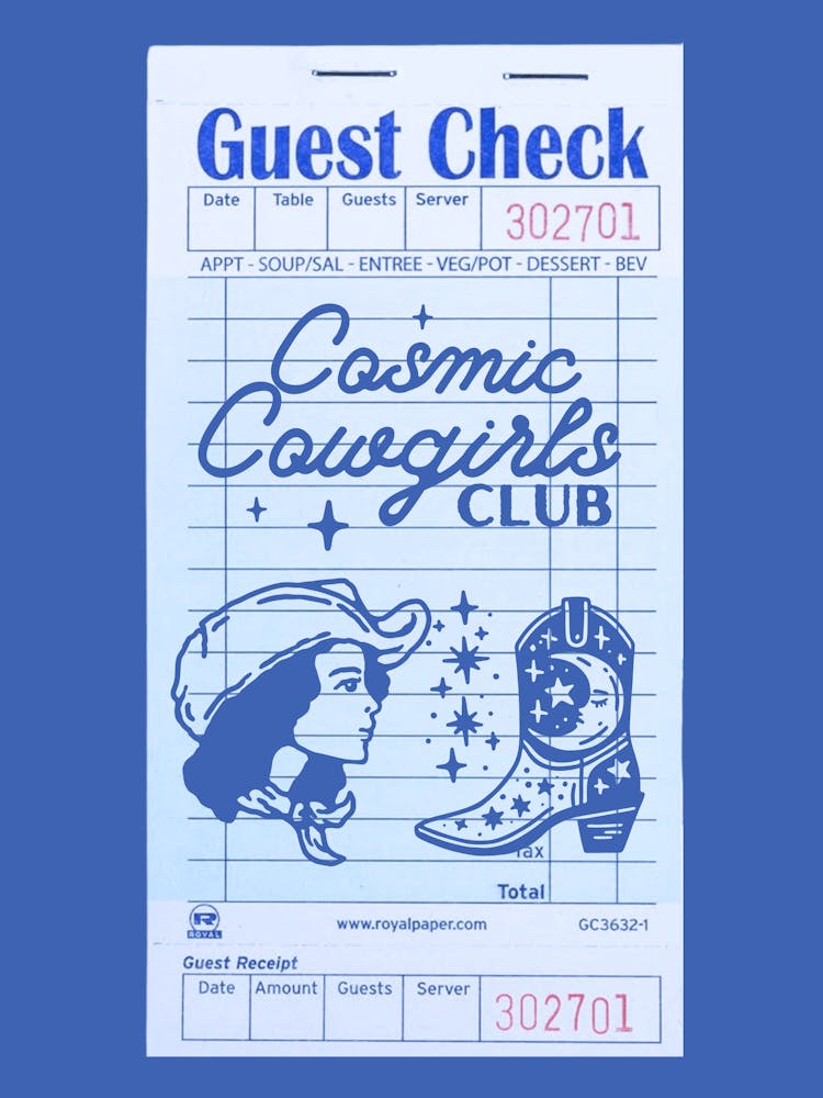 Cosmic Cowgirls Club | Guest Check