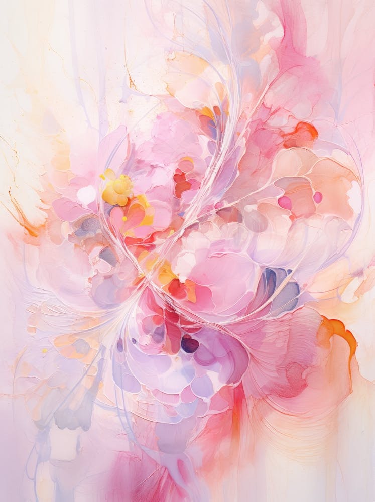 Abstract Floral Painting 4
