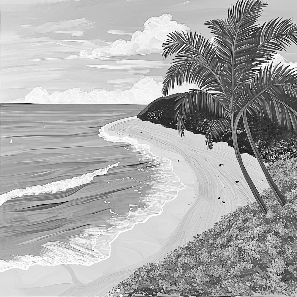Hawaiianischer Strand 1