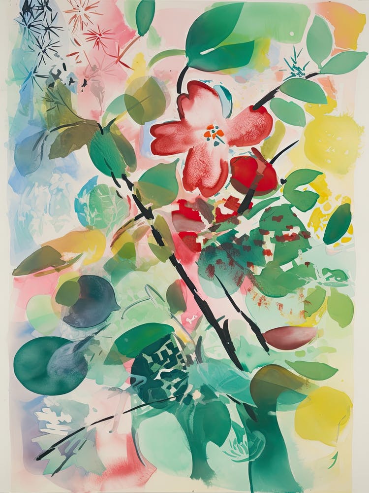 Illustration Fleur de Pommier 2