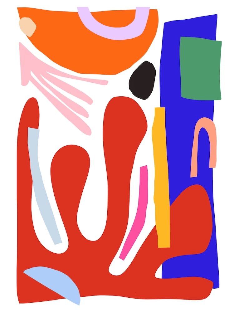 Jazz Abstract Cut Out