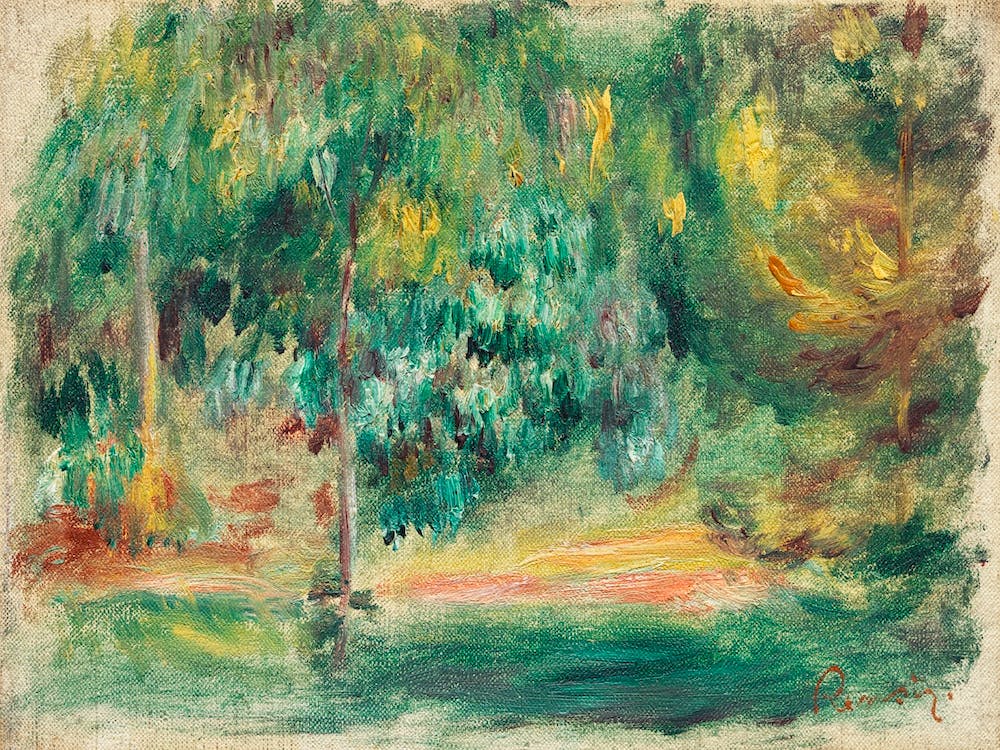Paysage (1900), Pierre Auguste Renoir