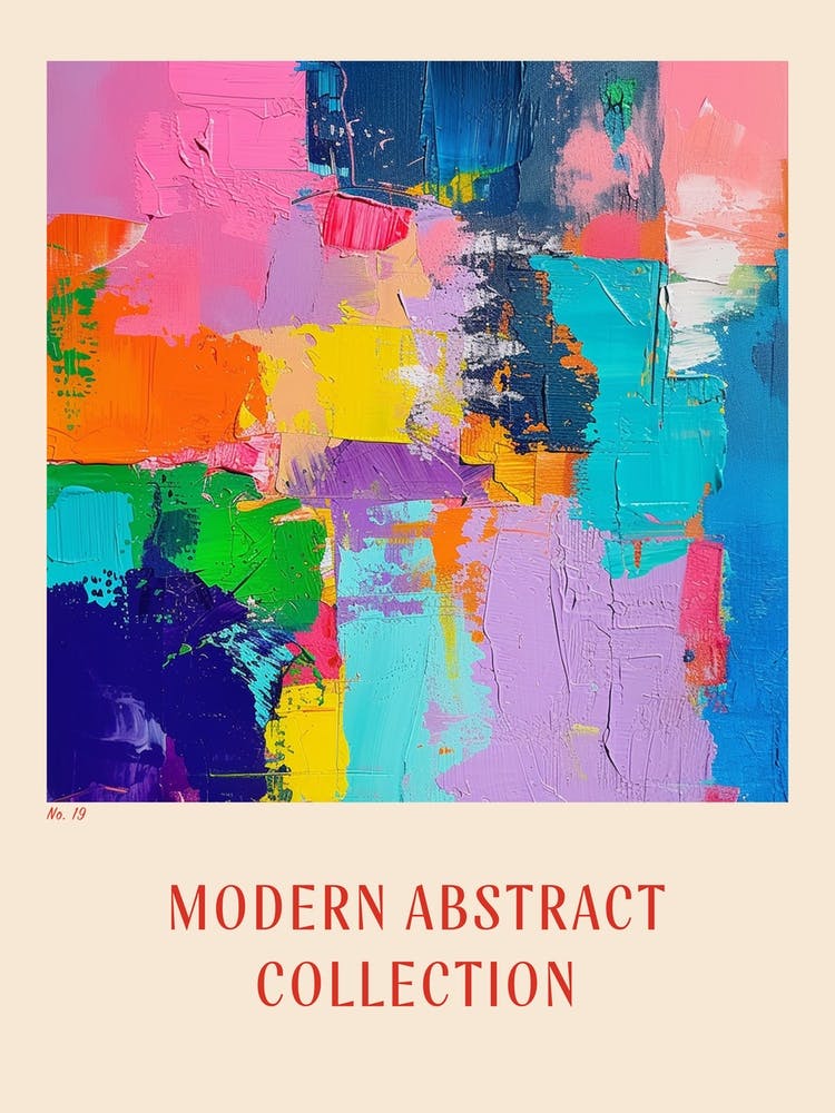 Modern Abstract Collection Poster 19