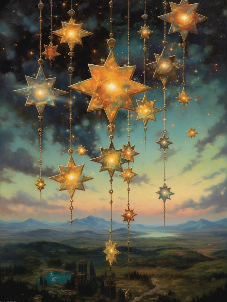 Stars Hanging Celestial