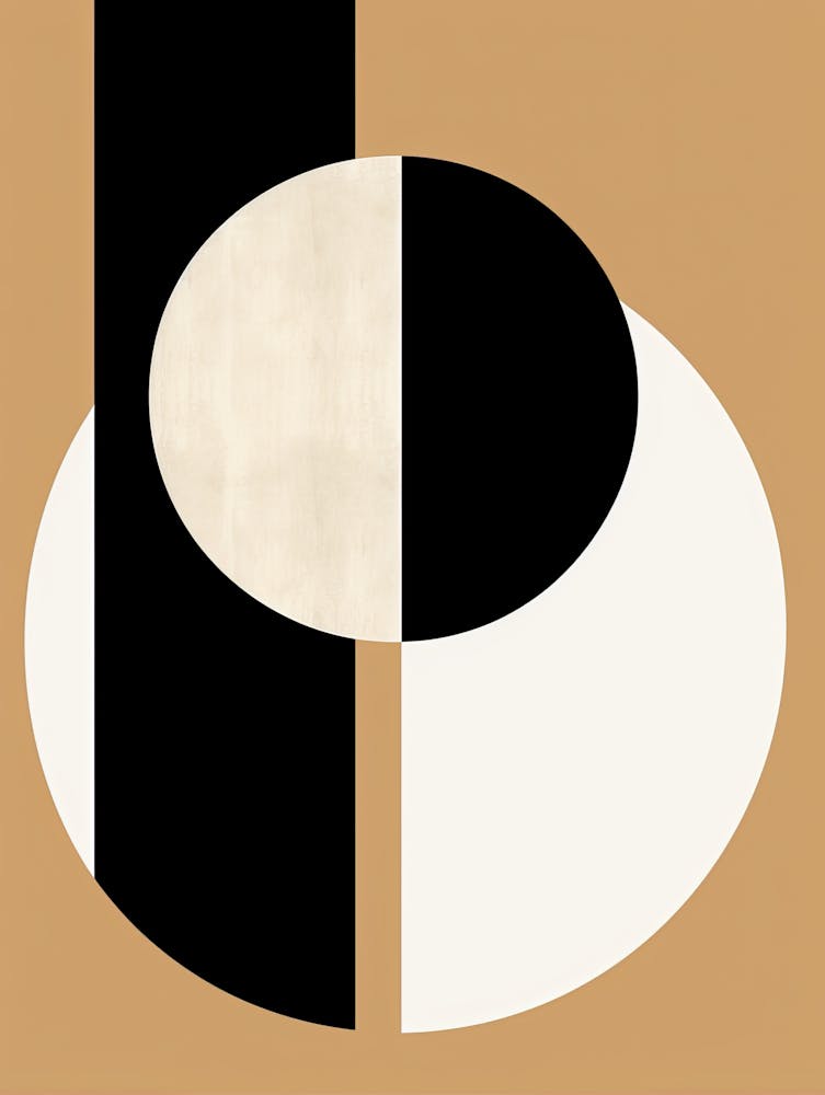 Geometric Fusion: Bauhaus Essence