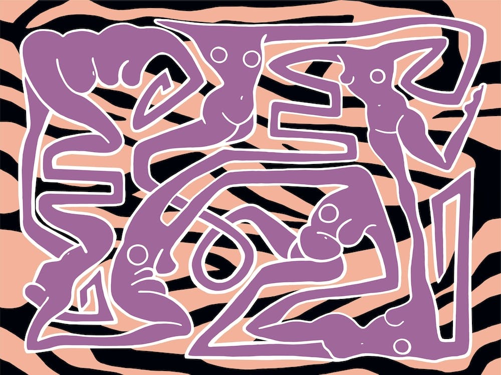 Ecstatic Red Light Lilac