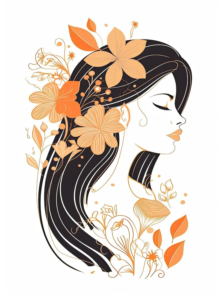 Bloom Body Woman Neutral Colours Boho Style 1