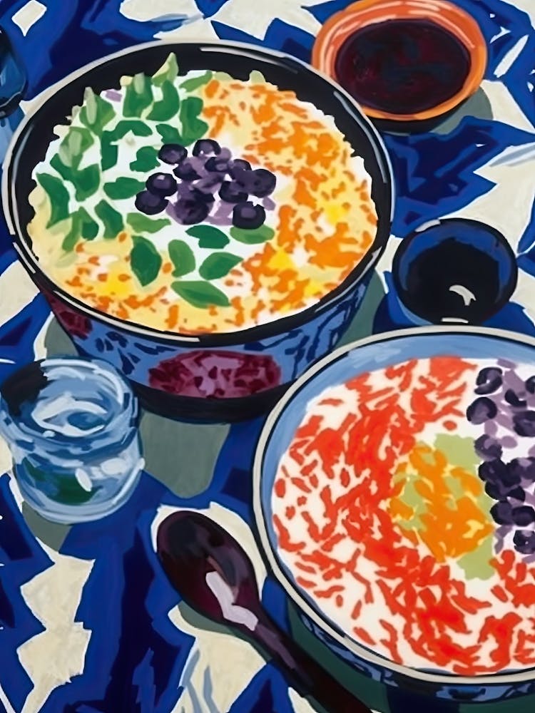 Rice Pudding Painting 2