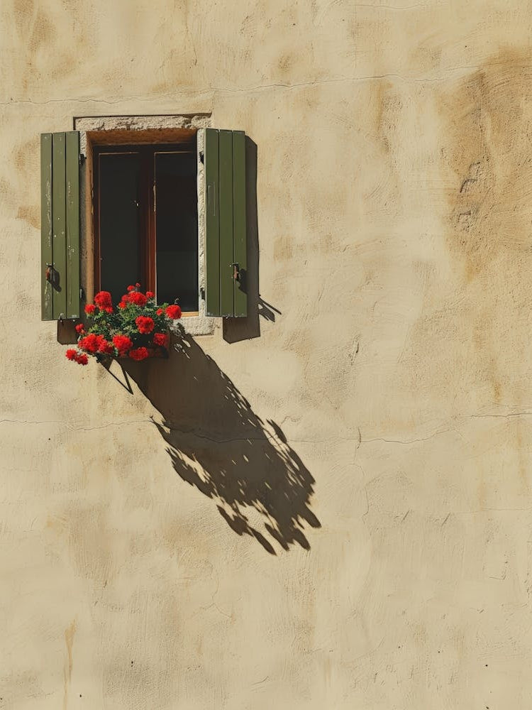 Window With Flowers