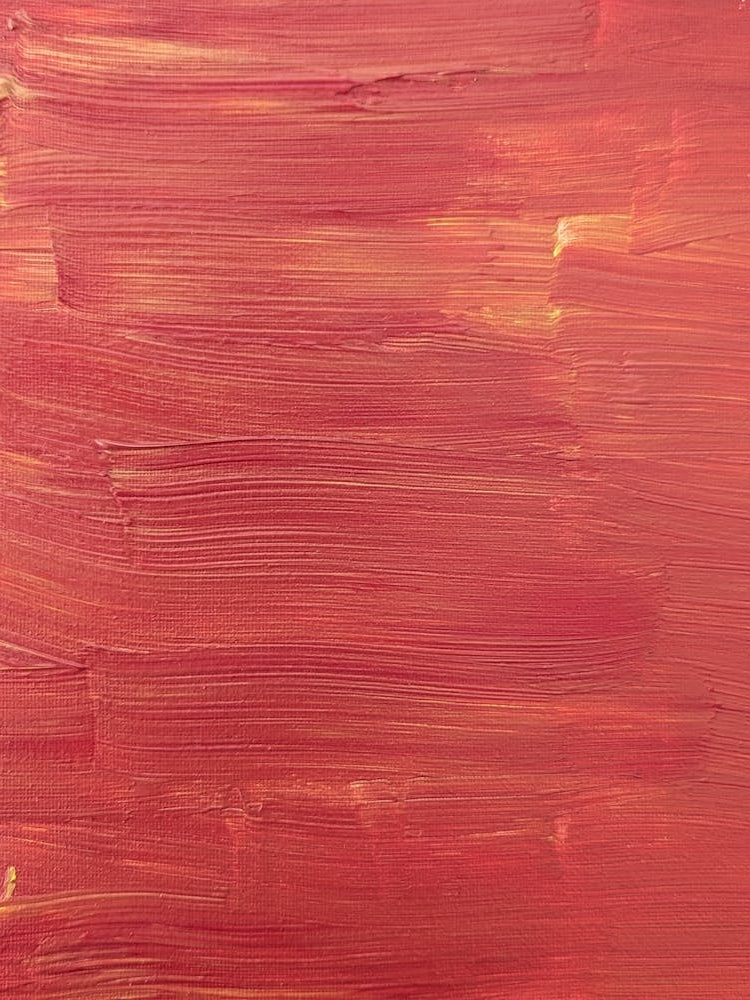 Red Abstract Painting