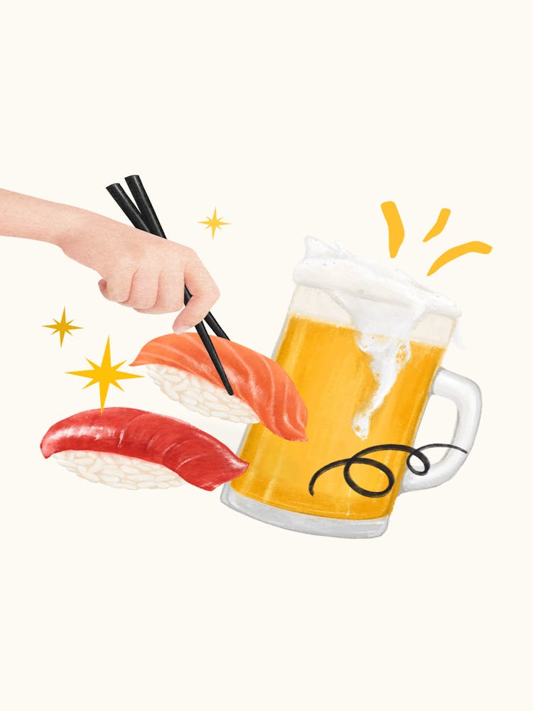 Sushi And Beer
