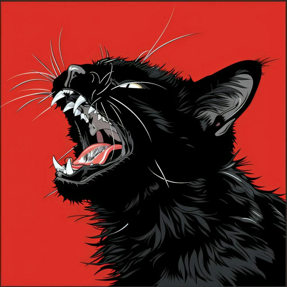 Screaming Cat 1