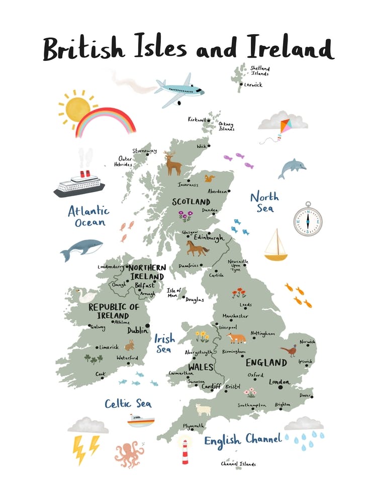 British Isles And Ireland